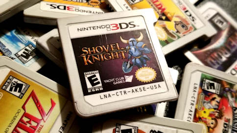 Shovel Knight Nintendo 3DS Game Cartridge