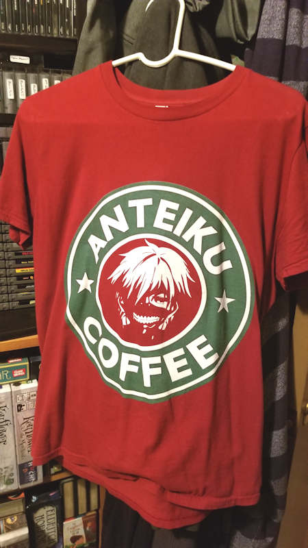 Anteiku Coffee Tokyo Ghoul Red Shirt