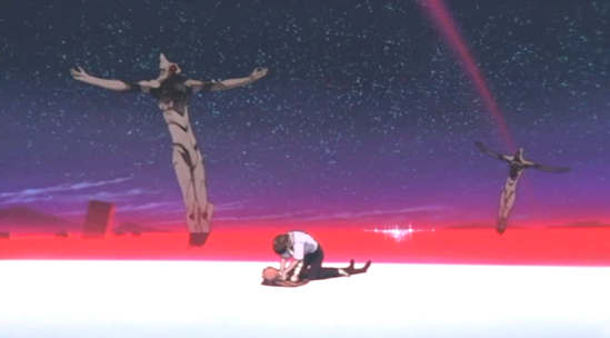 Neon Genesis Evangelion End Scene Anime