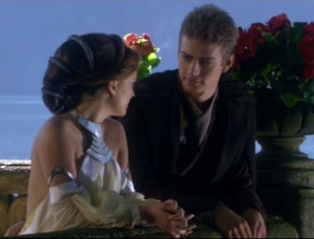 I hate sand scene with Anakin Skywalker and Padme in Revenge of the Sith