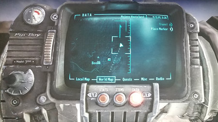 Fallout New Vegas Minimap screenshot