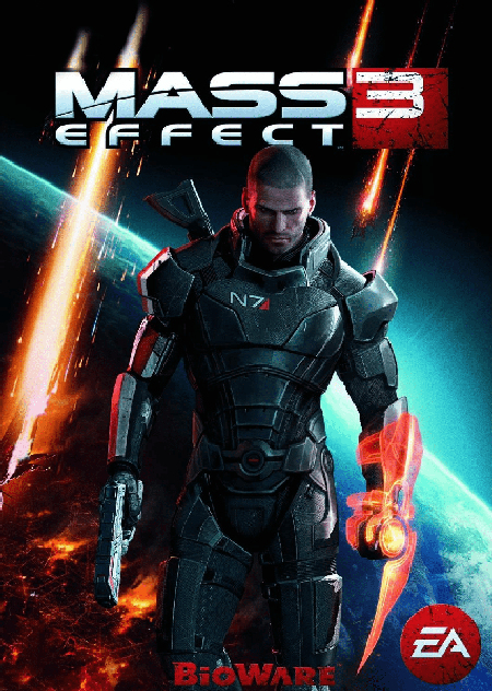 Mass Effect 3 Cover Art