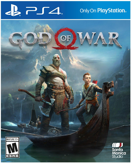 God of War PS4 Cover Art 