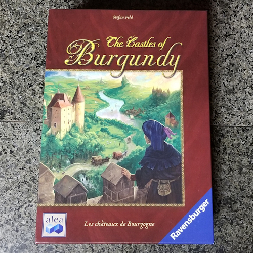 Castles of Burgundy Cover Box Art Top Board Games
