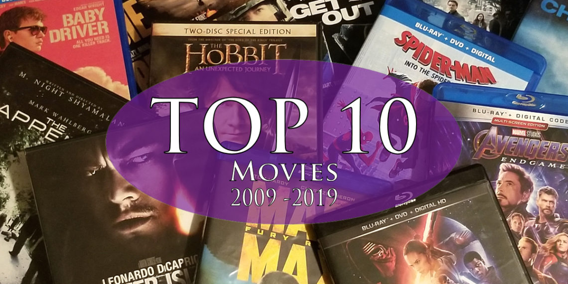 Top 10 Movies of the Decade Blog Post Header Image