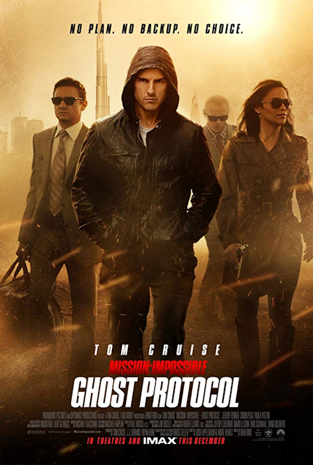 Mission Impossible Ghost Protocol Poster Top 10 Movies