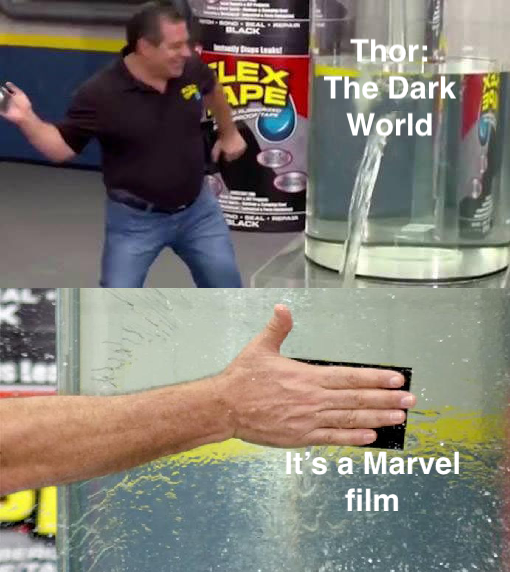 Thor the Dark World Flex Tape Meme | Nerdy Thoughts